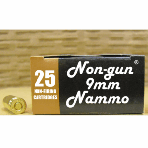 Non-gun 9mm Nammo - 25 Non-firing Cartridges
