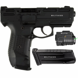 Militia 925 Automatic Machine Non-Gun Prop (Box of 50 Non-Firing Blanks Included)