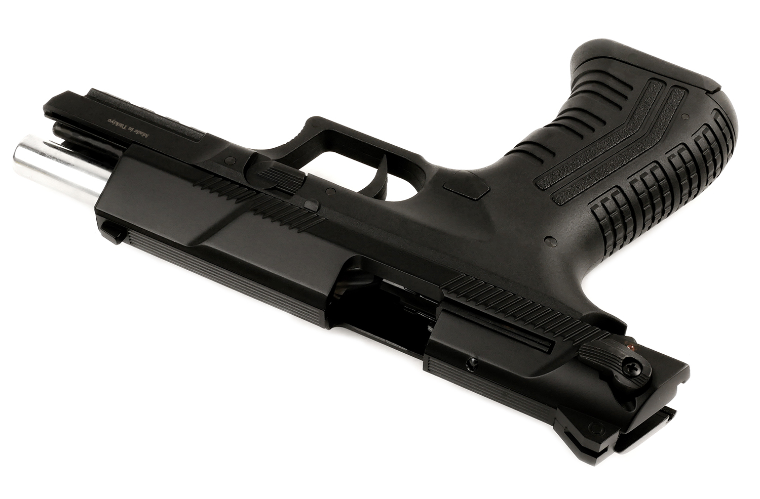 Militia Model 211 Semi-Auto 9mm Blank Non-Gun Prop Pistol