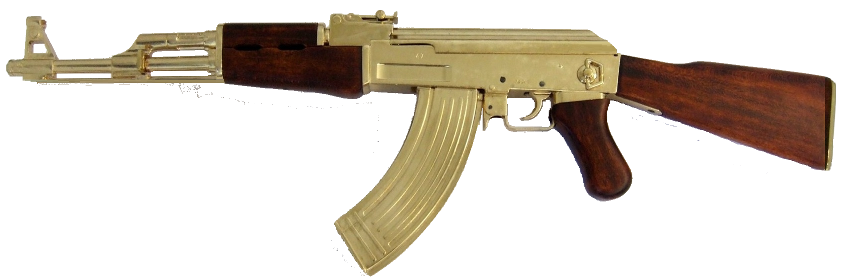 Non-Gun Replica AK47 assault rifle Russia 1947 (Gold) wide