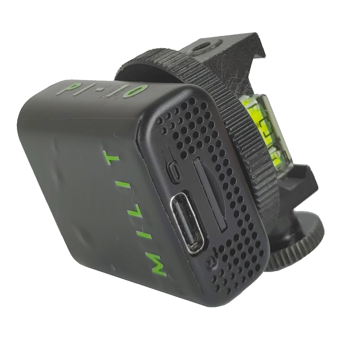 Milit PI-10 Dual Axis Level Picatinny Rail Mount WIFI HD Surveillance Camera Gun Attachment Video Recorder Sony 32 GB Micro SD Card 256GB USB-C Drive (41) Milit PI-10 Dual Axis Level Picatinny Rail Mount WIFI HD Surveillance Camera Gun Attachment Video Recorder Sony 32 GB Micro SD Card 256GB USB-C Drive (41)