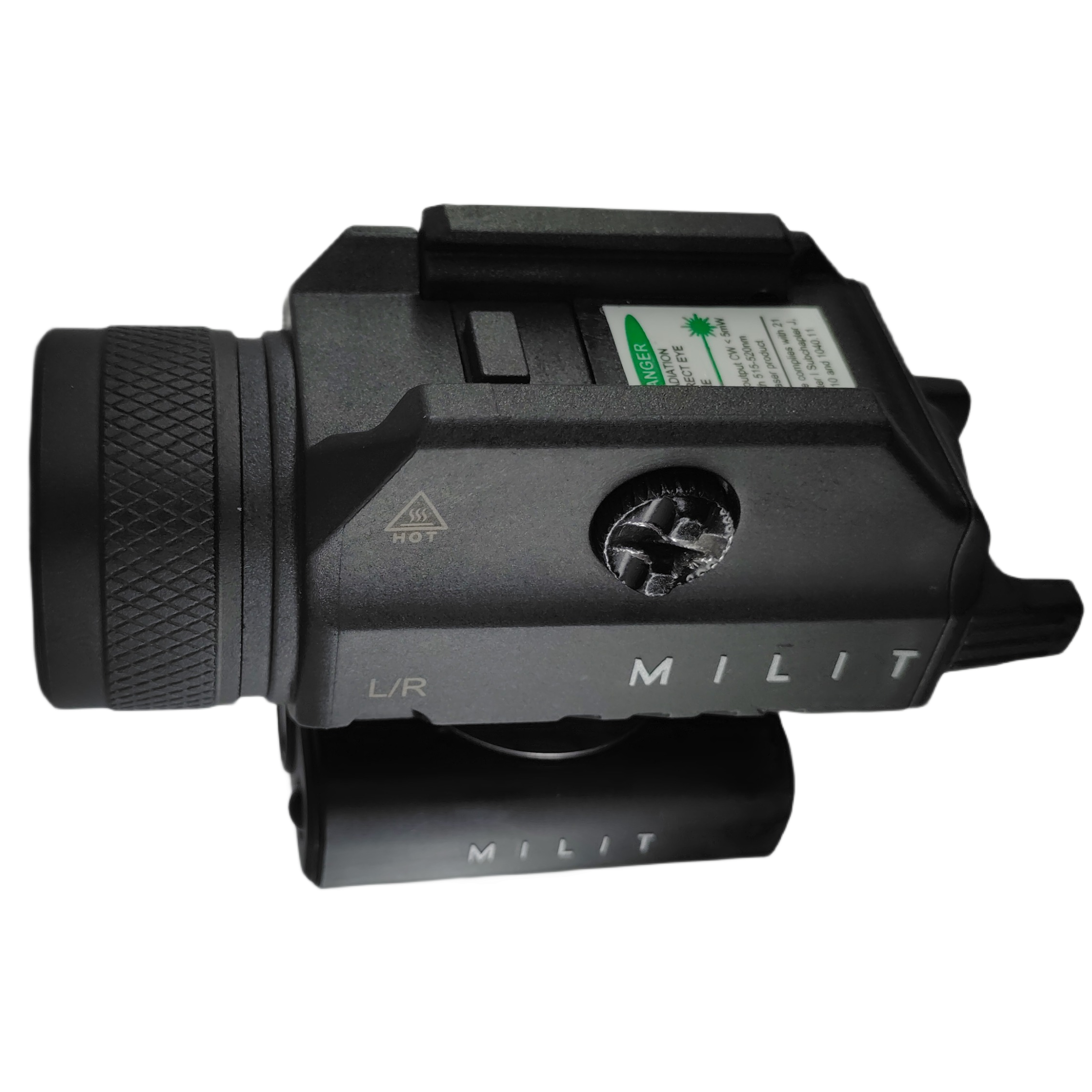 Milit PO Series Picatinny Rail Gun Attachment Surveillance Camera Device Reverse Top Side Milit PO Series Picatinny Rail Gun Attachment Surveillance Camera Device Reverse Top Side