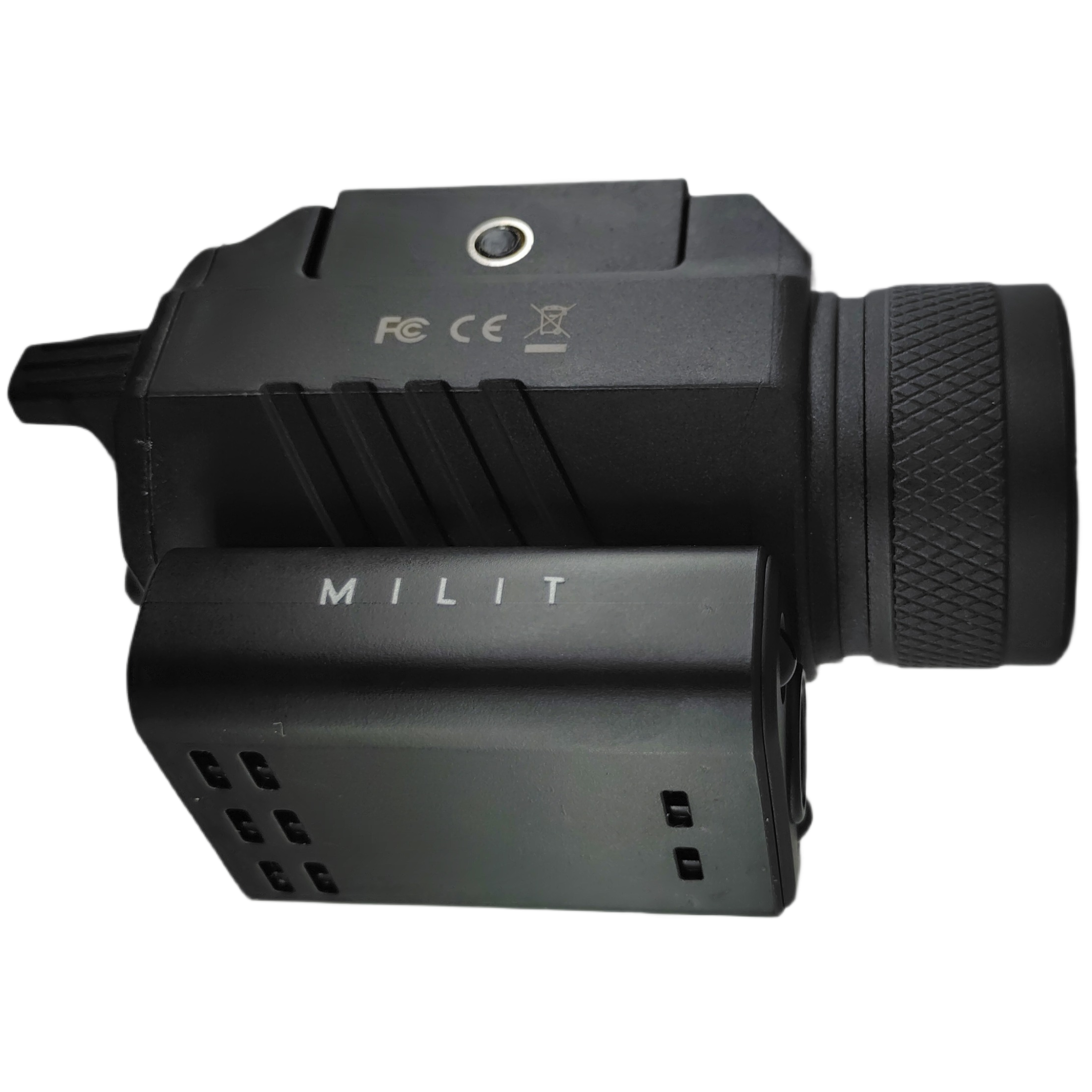 Milit PO Series Picatinny Rail Gun Attachment Surveillance Camera Device Bottom Side Milit PO Series Picatinny Rail Gun Attachment Surveillance Camera Device Bottom Side