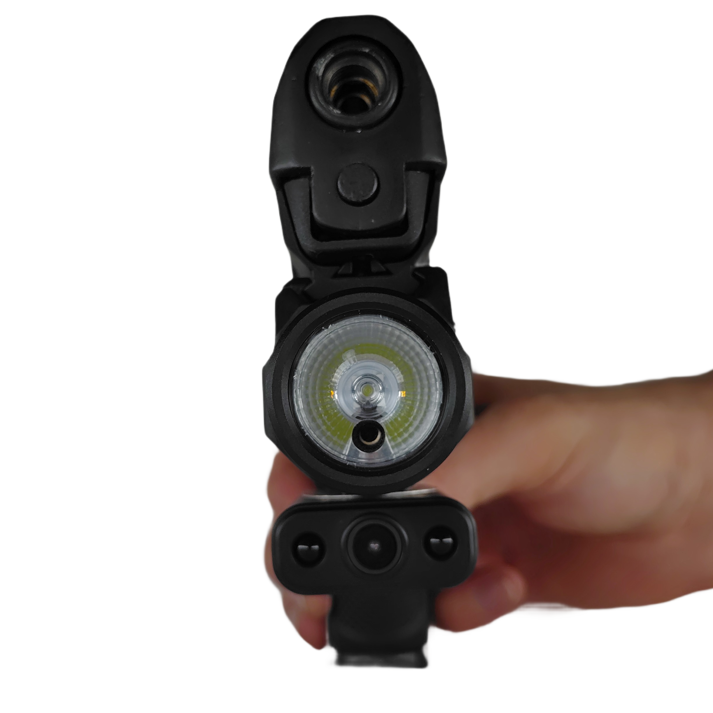 Milit PO Series Picatinny Rail Gun Attachment Surveillance Camera Device Mounted Pointed Front Milit PO Series Picatinny Rail Gun Attachment Surveillance Camera Device Mounted Pointed Front