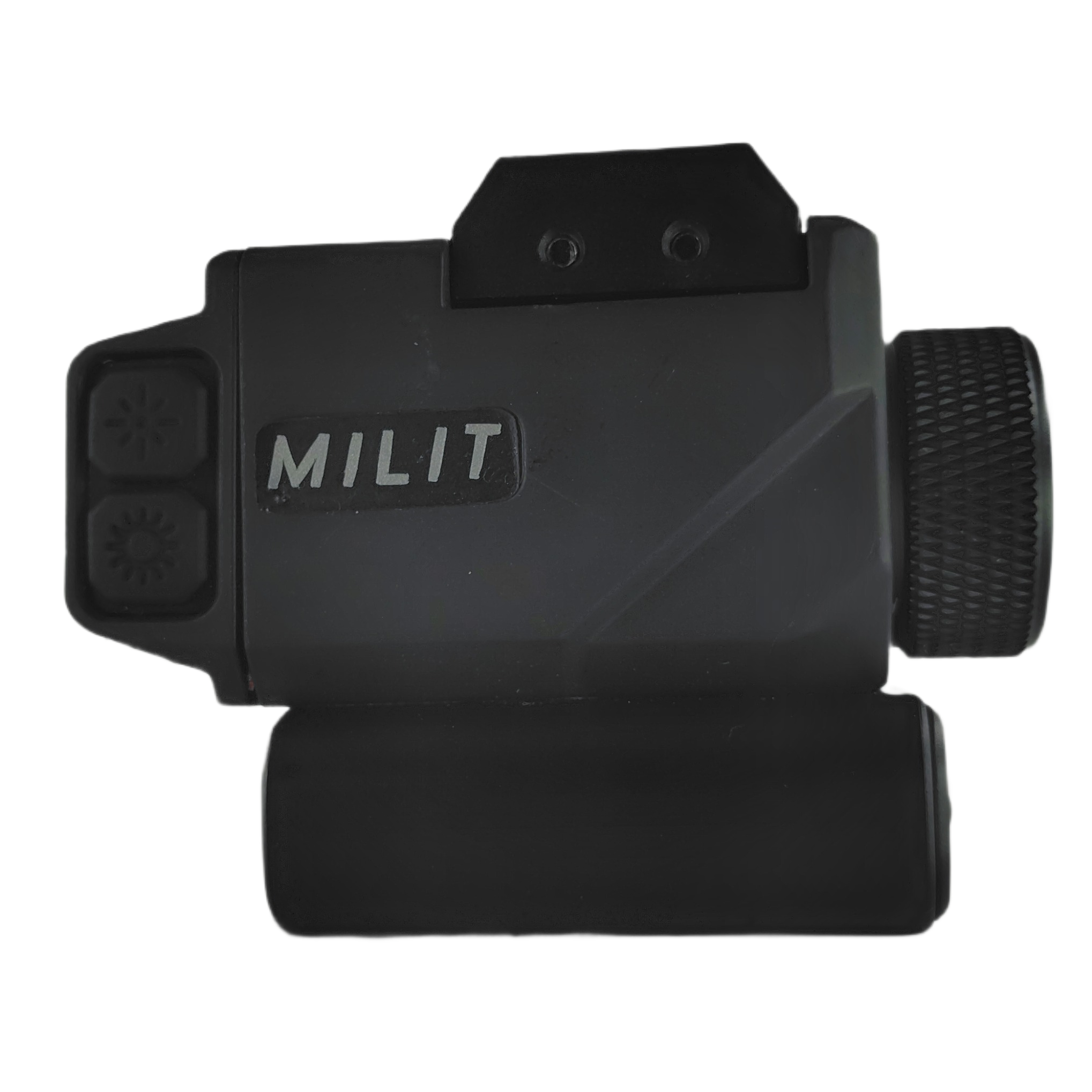 Milit RailView tactical rail device – right side profile Milit RailView tactical rail device – right side profile