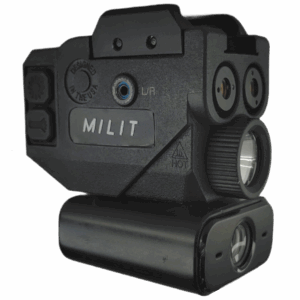 Milit XR Series Picatinny Rail Mount Gun Attachment Surveillance Camera Device Front Side